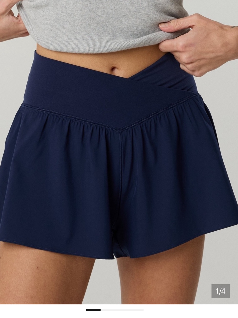 OFFLINE By Aerie Real Me Crossover Flowy Short size M